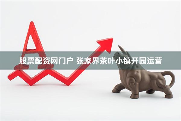 股票配资网门户 张家界茶叶小镇开园运营